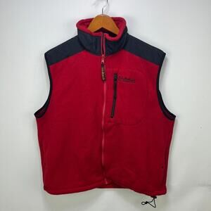 Vintage 90s LL Bean Fleece Zip-Up Vest Jacket Women’s Large
